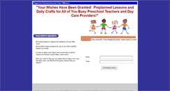 Desktop Screenshot of preschoolplanner.com